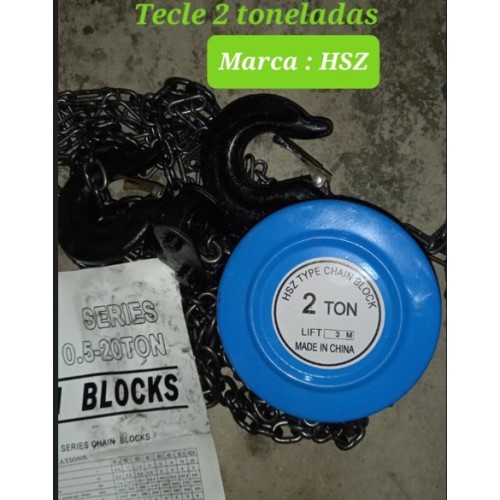 Tecle manual 2 tonelada - TOYOMAQ