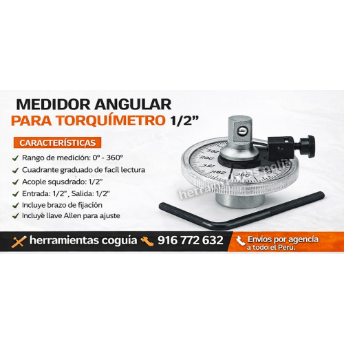 Torque angular 1/2" Torque angular 1/2"