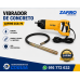 Vibrador de Concreto 1200 W + sonda 2.5 m ZAFIRO Vibrador de Concreto 1200 W + sonda 2.5 m ZAFIRO